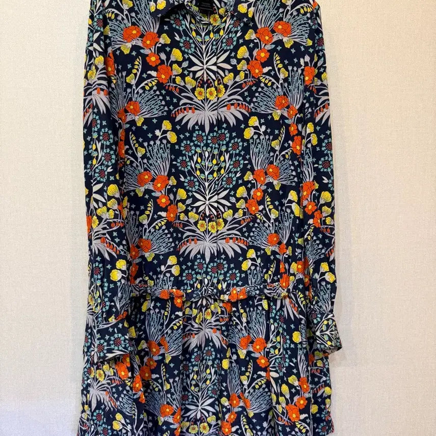 [BUNJANG] Marc Jacobs Flower Pattern Silk Blouse / 마크제이콥스 플라워 패턴 블라우스