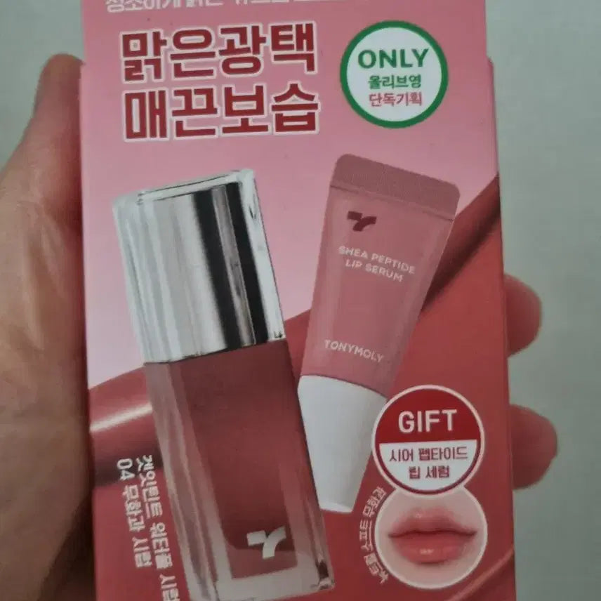 [BUNJANG] TONYMOLY Get It Tint No. 04 Fig Syrup + Lip Serum Set / 토니모리 겟잇틴트 04 무화과시럽+립세럼