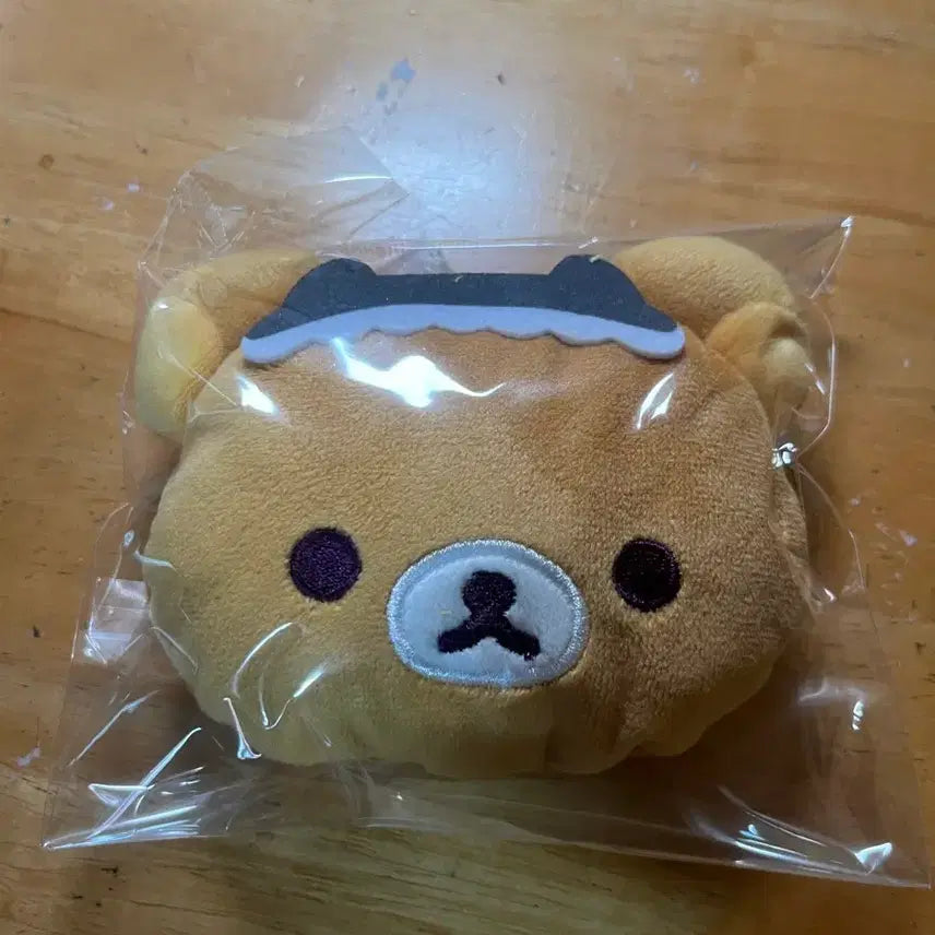 [BUNJANG] San-X Rilakkuma Korilakkuma Fluffy Dyc-cut Mini Pouch Keychain / 산엑스 리락쿠마 코리락쿠마 모후모후 다이컷 미니파우치 키링