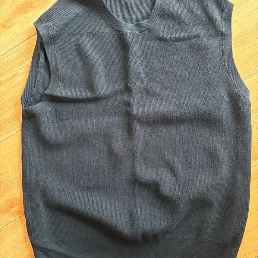 [BUNJANG] Uniqlo Cotton Knit Vest L New / 유니클로 코튼 니트 조끼 L 새상품.