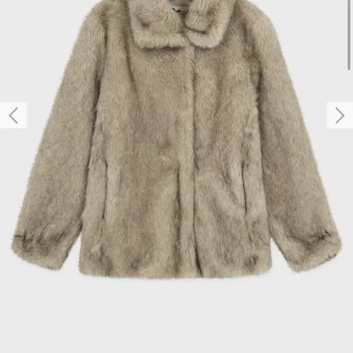 [BUNJANG] SINOON Heavy Mix Fur Jacket Ash Brown / 시눈 헤비믹스 퍼자켓 애쉬브라운