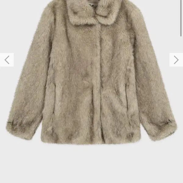 [BUNJANG] SINOON Heavy Mix Fur Jacket Ash Brown / 시눈 헤비믹스 퍼자켓 애쉬브라운