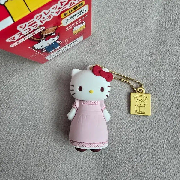 [BUNJANG] Hello Kitty 50th Anniversary Secret Mascot Figure Keychain / 헬로키티 시크릿 마스코트 피규어 키링