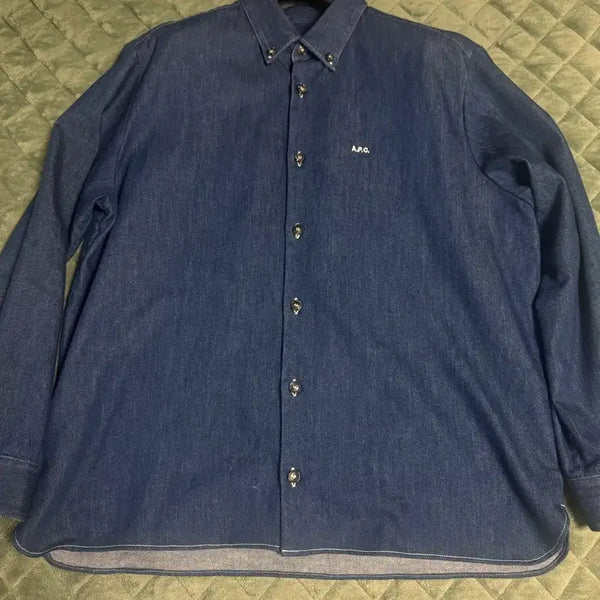 [BUNJANG] A.P.C. Denim Shirt XXL / A.P.C 아페쎄 데님셔츠 XXL사이즈
