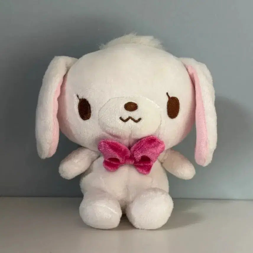 [BUNJANG] Sanrio Sugarbunnies Shirousa Classic Doll Pouch Strap / 고전 슈가바니즈 시로우사 인형 산리오 메지루시 파우치 스트랩 스핀즈