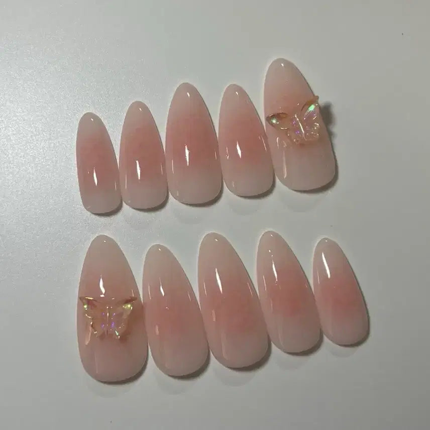 [BUNJANG] Butterfly Cheek Nail Tips / 나비치크네일팁