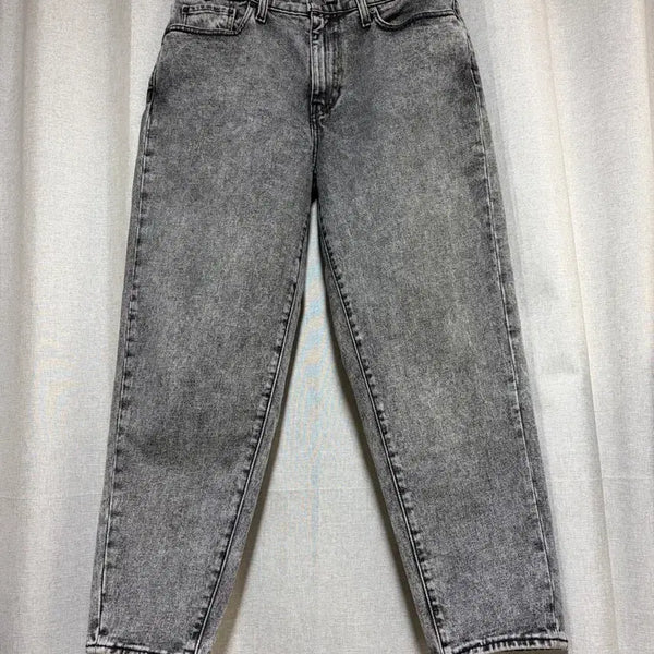 [BUNJANG] Levi's 562 Loose Tapered Black Wash Denim Jeans W30 / 리바이스 562 루즈 테이퍼드 블랙 워싱 데님 W30