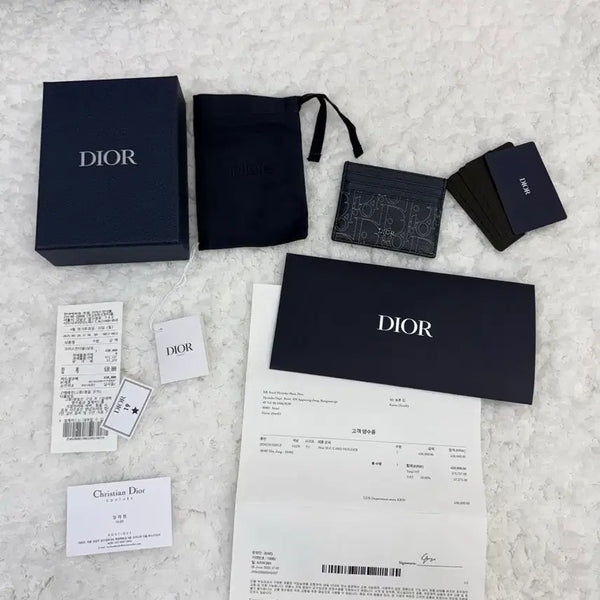[BUNJANG] Dior Gravitation Card Holder Navy / [세븐럭셔리샵] 디올 그래비티 카드지갑