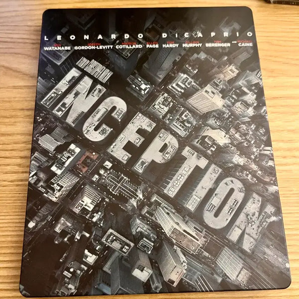 [BUNJANG] Inception Steelbook Limited Edition 4K Blu-ray (3 Disc) / [4K 블루레이] 인셉션 : 스틸북 한정판 (3disc)