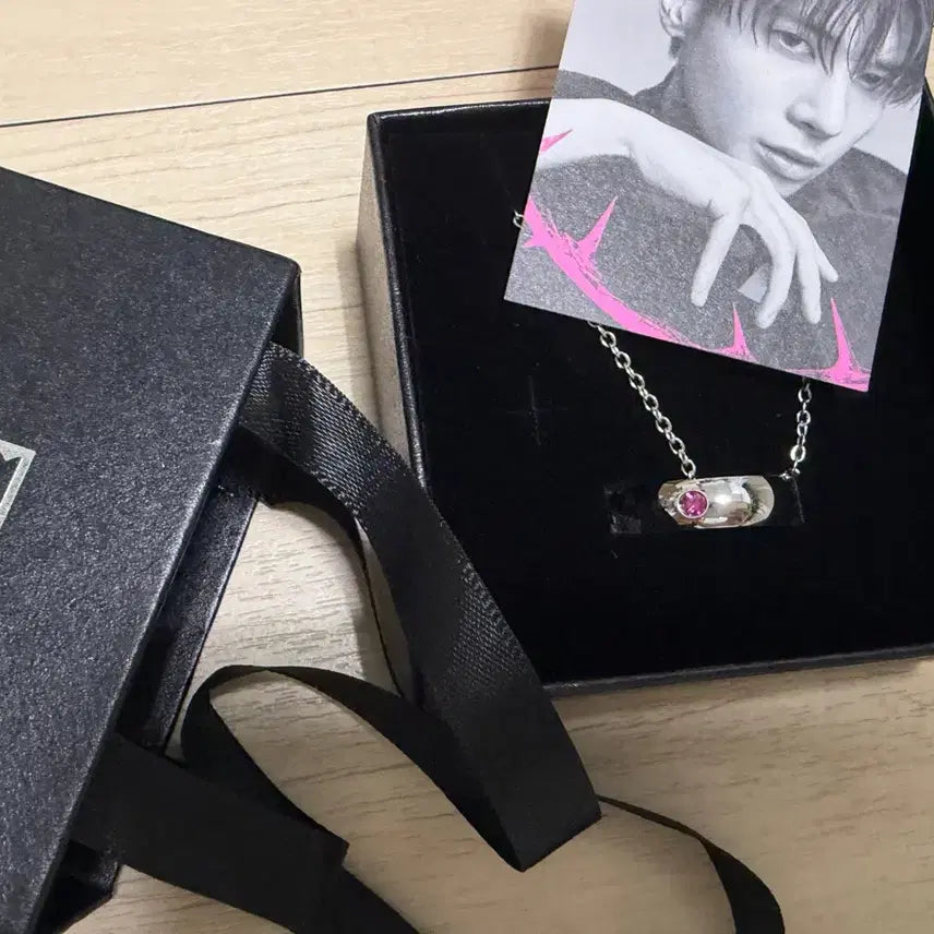 [BUNJANG] TXT Taehyun Showcase Ring Necklace Bundle Set / 투바투 TXT 가시덤불 쇼케이스 역조공 태현 반지목걸이