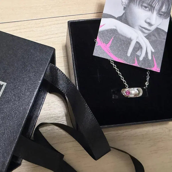 [BUNJANG] TXT Taehyun Showcase Ring Necklace Bundle Set / 투바투 TXT 가시덤불 쇼케이스 역조공 태현 반지목걸이