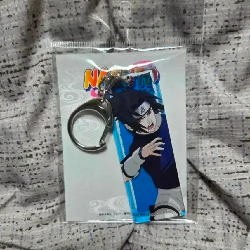 [BUNJANG] Naruto Shippuden Uchiha Sasuke Acrylic Keychain (Sealed) / 미개봉 나루토 우치하 사스케 아크릴 키링