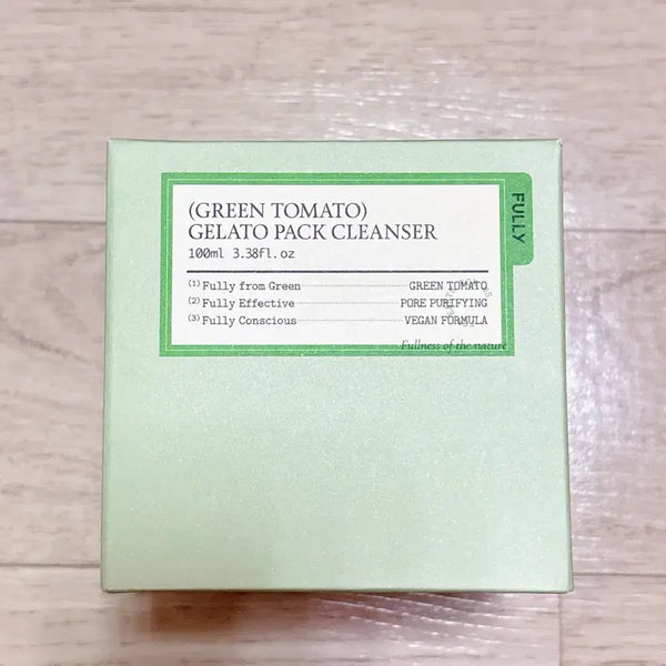[BUNJANG] FULLY Green Tomato Gelato Pack Cleanser / FULLY 풀리 그린 토마토 젤라또 팩 클렌저