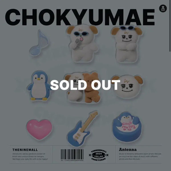 [BUNJANG] CHOKYUMAE DIY Acrylic Sticker Set / 조규매 CHOKYUMAE 규매 DIY 아크릴 스티커 세트