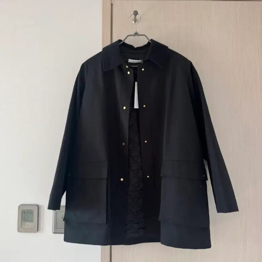 [BUNJANG] Della Lane Black Quilted Jumper Jacket / 델라라나 블랙 퀼팅 점퍼 자켓 S 새상품