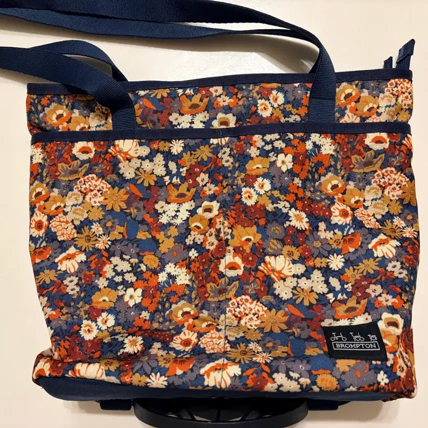 [BUNJANG] Brompton x Liberty Fabric Flower Burrow Tote Bag / 브롬톤 x 리버티 패브릭 플라워 버로우 토트백