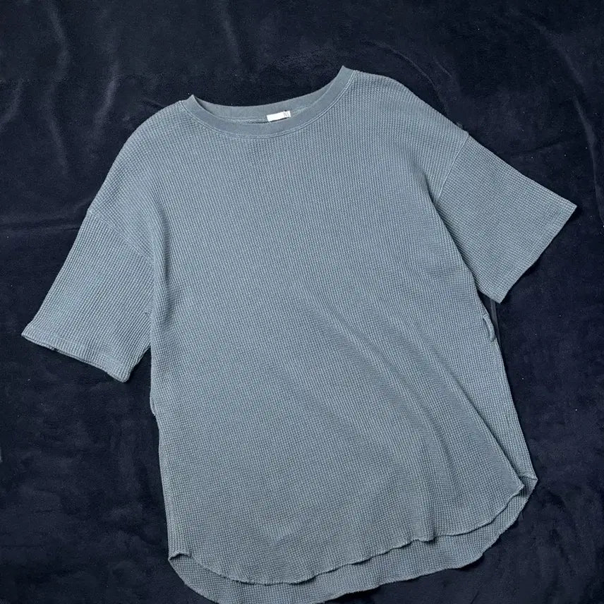 [BUNJANG] GU Waffle Short-Sleeve T-Shirt / 일본빈티지 GU 와플 반팔티