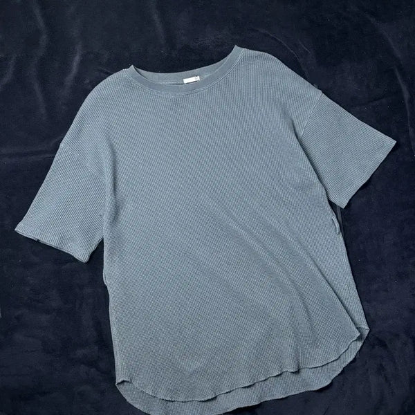 [BUNJANG] GU Waffle Short-Sleeve T-Shirt / 일본빈티지 GU 와플 반팔티