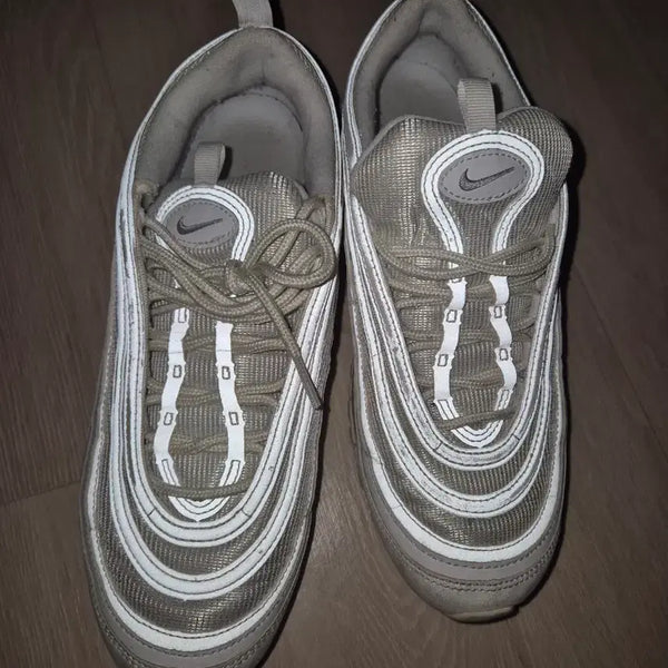 [BUNJANG] Nike Air Max 97 White Sneakers (Grade B) / B급) 나이키 에어맥스 97 화이트  운동화