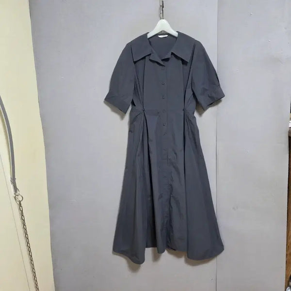 [BUNJANG] List Midi Dress / s하루특가s25  리스트 바스락느낌소재 원피스 55  n4400