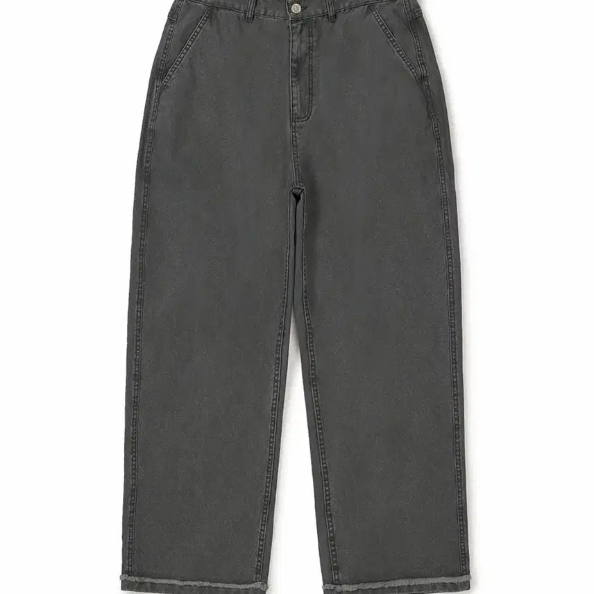 [BUNJANG] Mmlg Washed Wide Pants Charcoal L / Mmlg 워시드 와이드 팬츠 차콜 L (새상품)