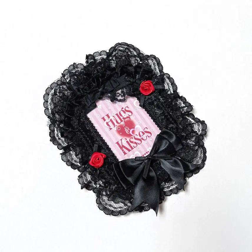 [BUNJANG] Lace Top Cup Black Wedding Dress / 레이스 탑꾸 블랙 웨딩 드레스 (Black Wedding Dress)