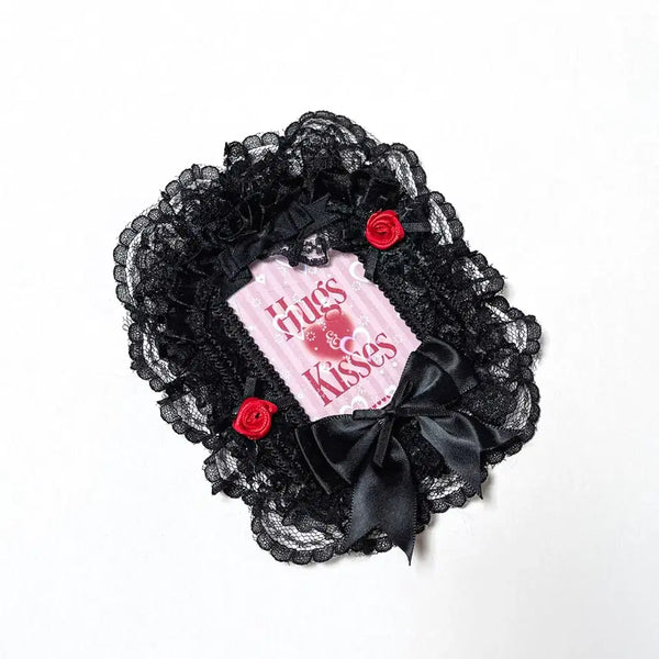 [BUNJANG] Lace Top Cup Black Wedding Dress / 레이스 탑꾸 블랙 웨딩 드레스 (Black Wedding Dress)