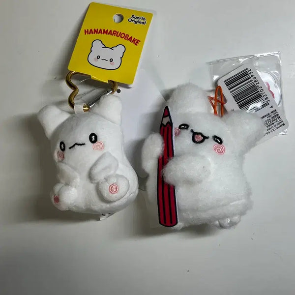 [BUNJANG] Hanamaru Obake Colored Pencil Charm / 급처 하나마루 오바케 색연필 키링 판매 택O (일본직구)