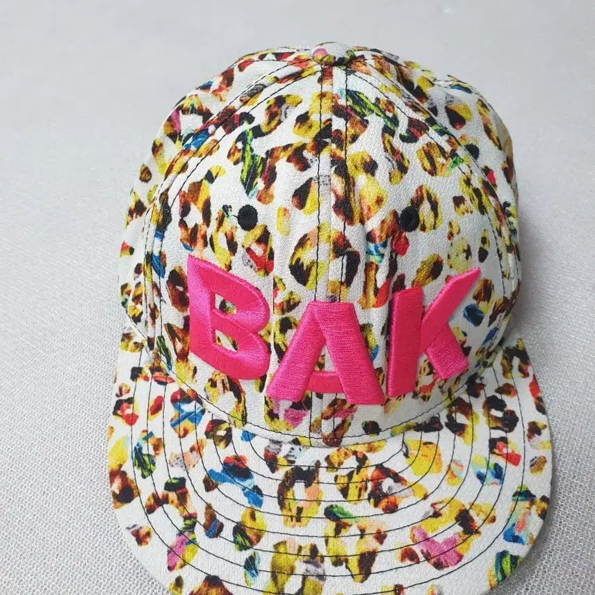 [BUNJANG] BAK Pattern Ball Cap Snapback One Size / BAK 패턴 볼캡 모자 스냅백 프리사이즈