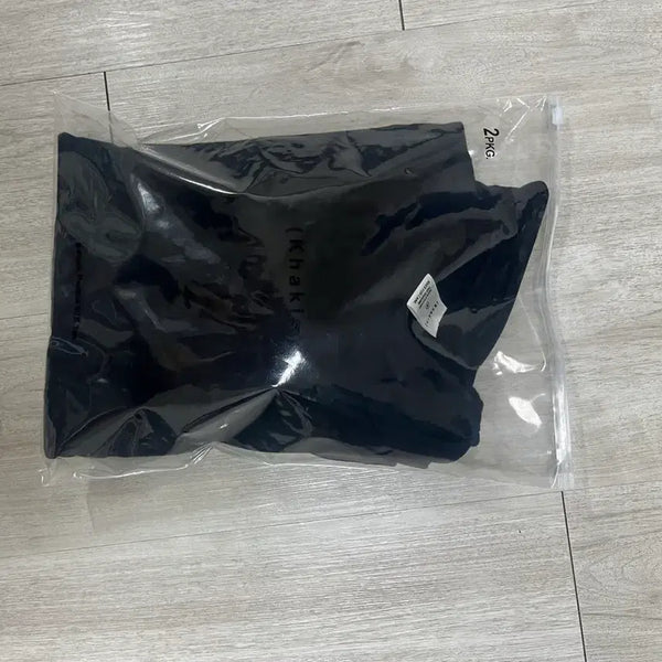 [BUNJANG] Khakis Black Pocket T-Shirt / 카키스 khakis 블랙 포켓 반팔 티셔츠 낱개 4사이즈