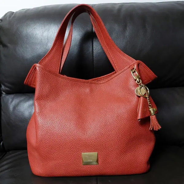 [BUNJANG] It's Bag Women's Leather Tote Shoulder Bag / 잇츠백 여성 토트백 숄더백