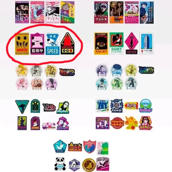 [BUNJANG] Hunter x Hunter Election Arc Ichiban Kuji Sealed Zoldyck Family Sticker / 헌터헌터 헌헌 선거편 제일복권 미개봉 L상 조르딕가 스티커