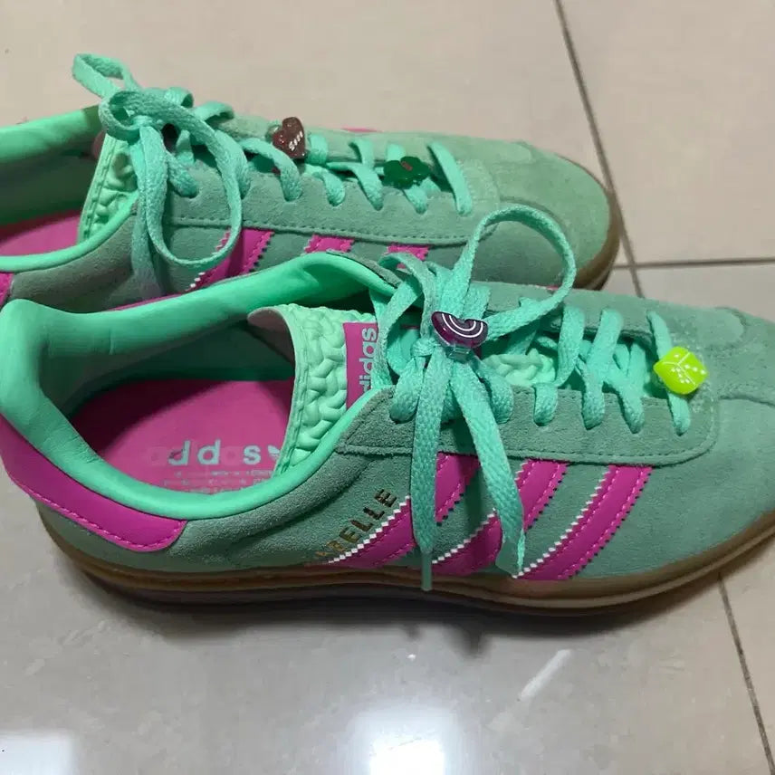 [BUNJANG] Adidas Gazelle Bold Women's Mint Sneakers / 아디다스 가젤 볼드 우먼팝니다