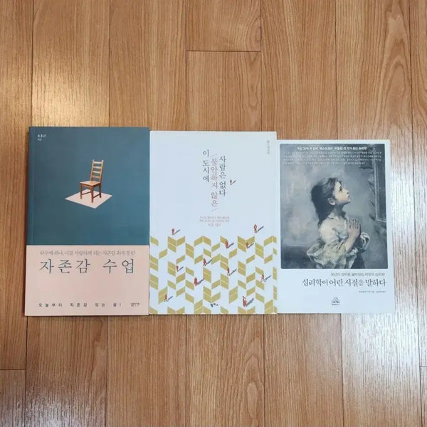 [BUNJANG] Self-Esteem and Psychology Books / 최상) 자존감 수업 포함 심리도서들
