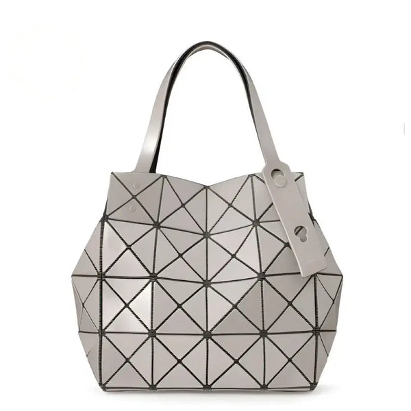 [BUNJANG] Issey Miyake Bao Bao Prism Tote Bag AG611-12 Grey / 바오바오 캐럿백 그레이 AG611-12