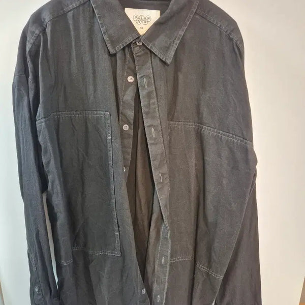 [BUNJANG] 8LAB Black Shirt / 팔랩 검정 남방 셔츠 팝니다.