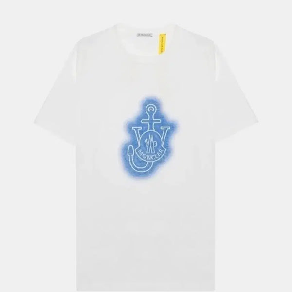 [BUNJANG] Moncler x JW Anderson Short Sleeve T-shirt (White, M) / 몽클레어 X JW 앤더슨 반팔티 M 팝니다