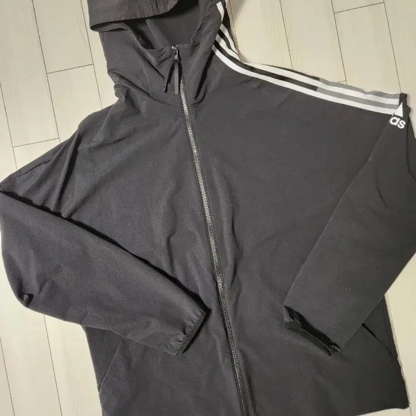 [BUNJANG] Adidas ZNE Woven Hood Windbreaker Jacket FL3989 Black Size 105 XL / 아디다스 ZNE 우븐 후드 바람막이 자켓 FL3989 블랙 사이즈105