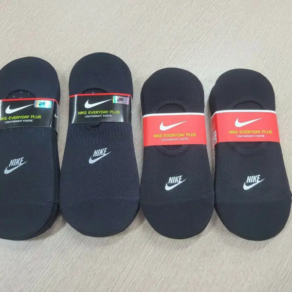 [BUNJANG] Nike Black No-Show Socks (10 Pairs) / 나이키 블랙 덧신 양말 10켤레