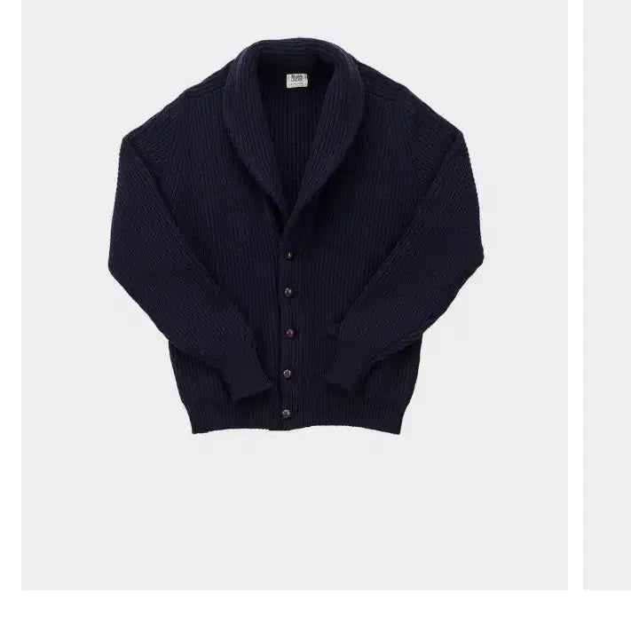 [BUNJANG] William Lockie Cashmere Shawl Collar Cardigan Navy Size 44 / 윌리엄 로키 캐시미어 44 네이비팝니다