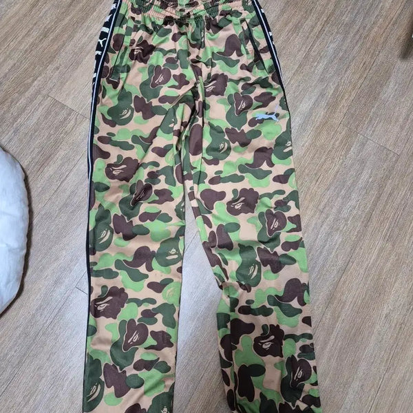 [BUNJANG] Bape Puma Track Pants Green XS / 베이프 퓨마 트랙팬츠 녹계 xs