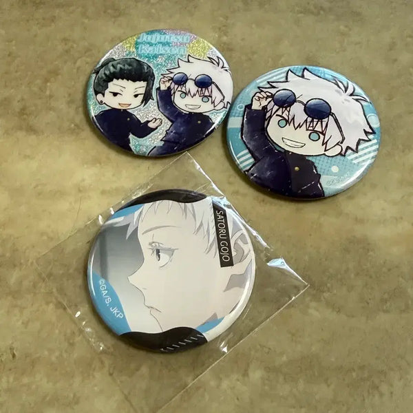 [BUNJANG] Jujutsu Kaisen Satoru Gojo Character Badge Bundle Set / 주술회전 고죠 사토루 캐릭터 뱃지 세트 일괄