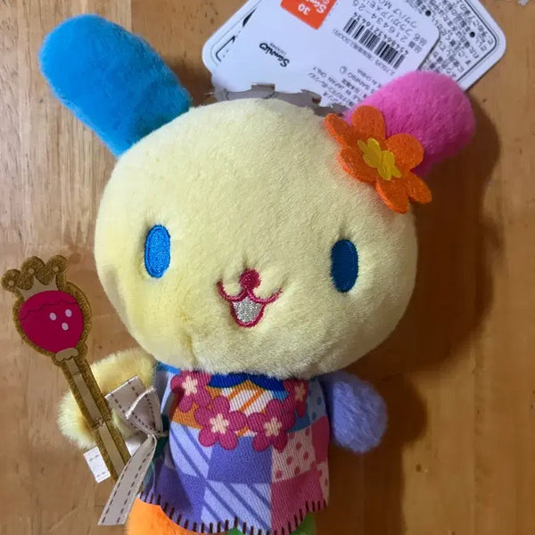 [BUNJANG] Sanrio Usahana Fragaria Memories Mascot Ball Chain Keychain / 산리오 우사하나 프라가리아 메모리즈 마스코트 볼체인 키링
