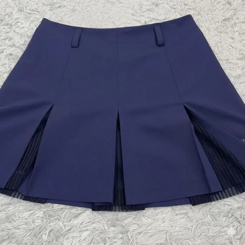 [BUNJANG] Descente Golf Mesh Pleated Culottes Skirt Size 64 / 데상트골프/ 매쉬 플리츠 큐롯스커트 64