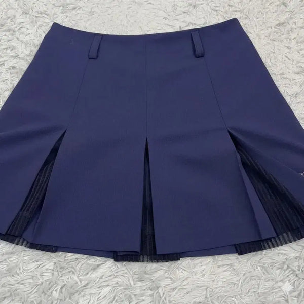[BUNJANG] Descente Golf Mesh Pleated Culottes Skirt Size 64 / 데상트골프/ 매쉬 플리츠 큐롯스커트 64