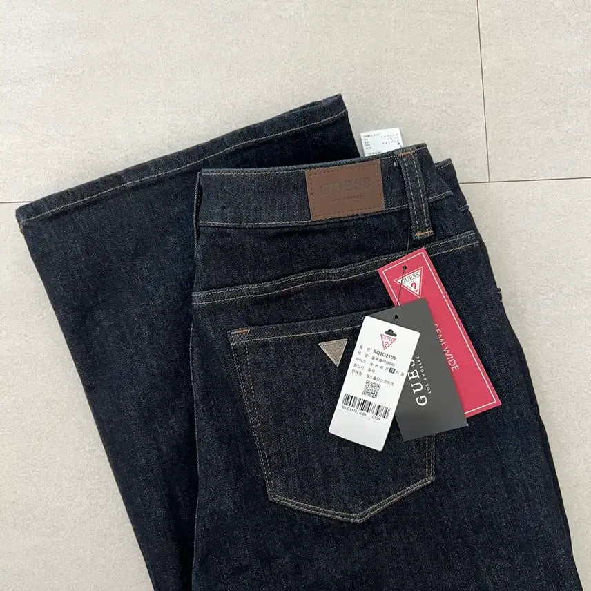 [BUNJANG] Guess Semi Wide Leg Jeans - Size 28 / (새상품/무료배송) Guess 게스 세미 와이드 진 28사이즈