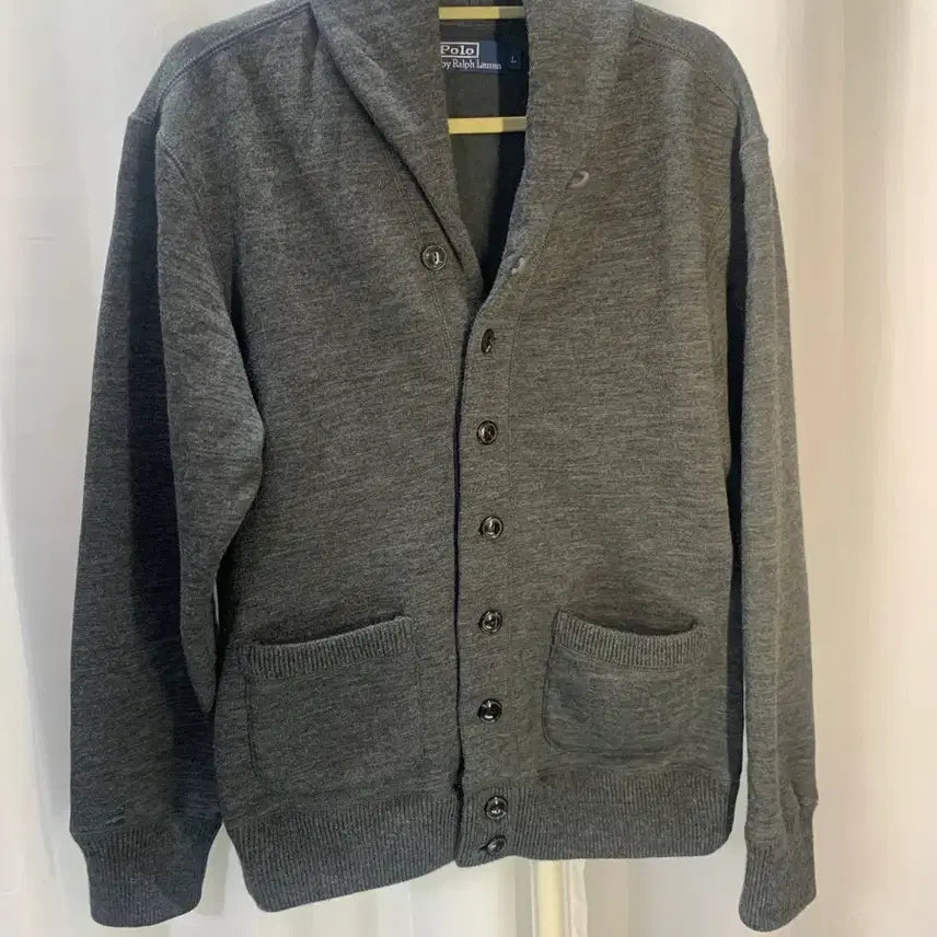[BUNJANG] Polo Ralph Lauren Wool Retro Cardigan Size 100 / Polo Ralph Lauren Wool 순모 래트로 가디건 100siz