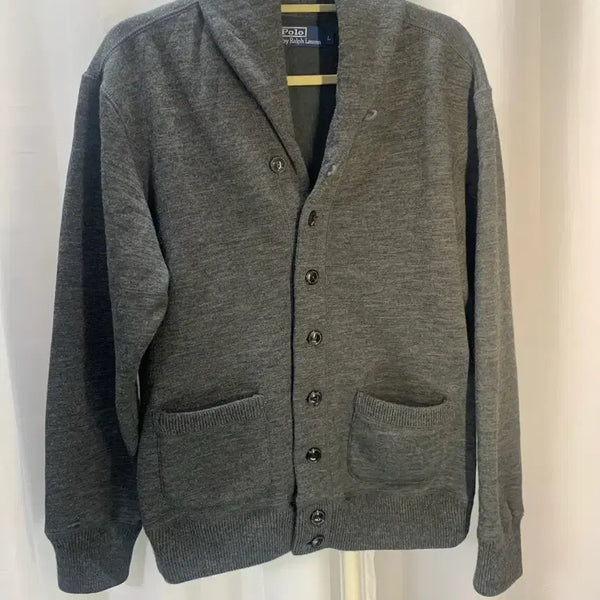 [BUNJANG] Polo Ralph Lauren Wool Retro Cardigan Size 100 / Polo Ralph Lauren Wool 순모 래트로 가디건 100siz