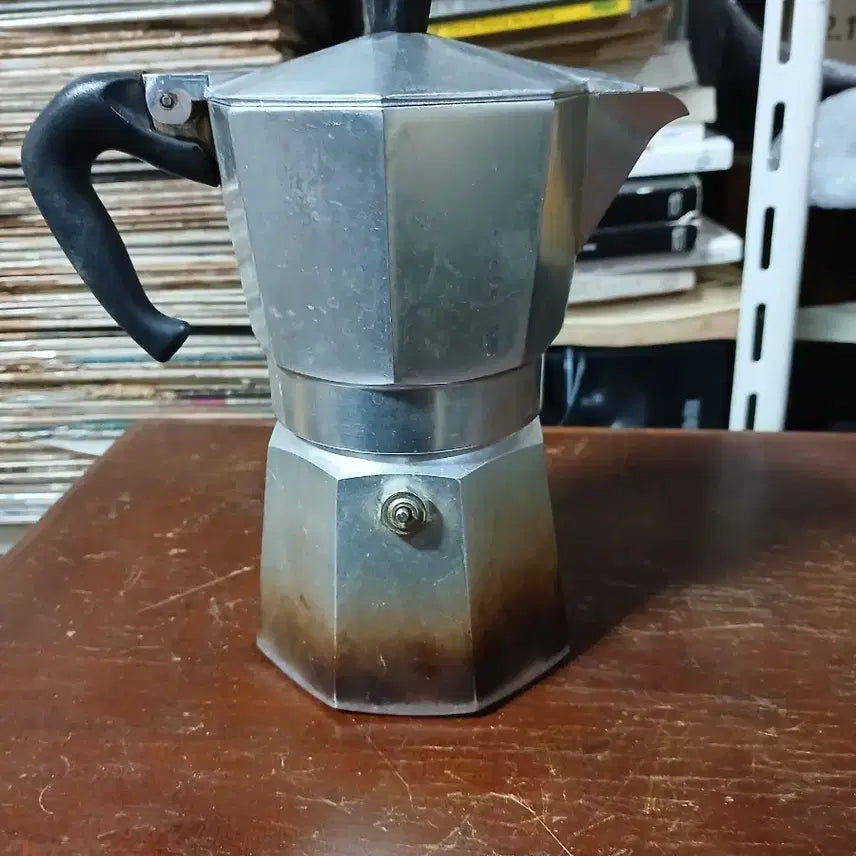 [BUNJANG] Vintage Aluminum Moka Pot Coffee Maker / 빈티지 알루미늄 모카포트 커피메이커