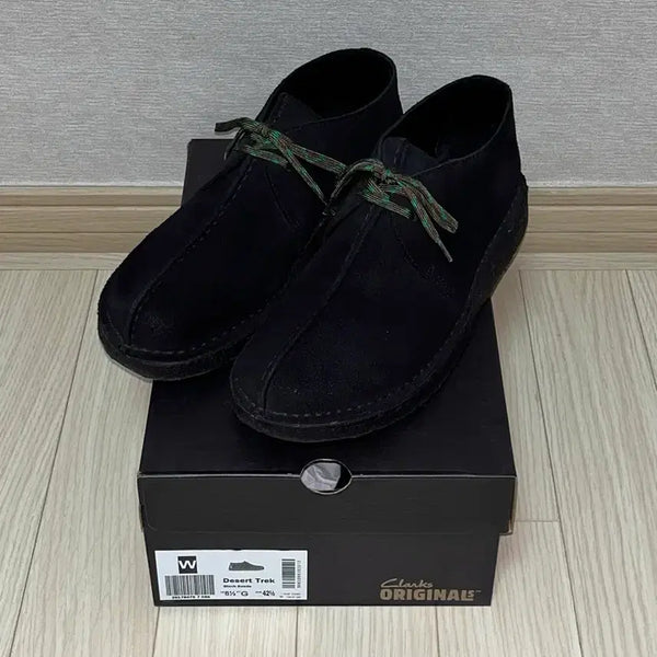[BUNJANG] Clarks Desert Trek Black Suede / 클락스 데저트 트렉 블랙 스웨이드